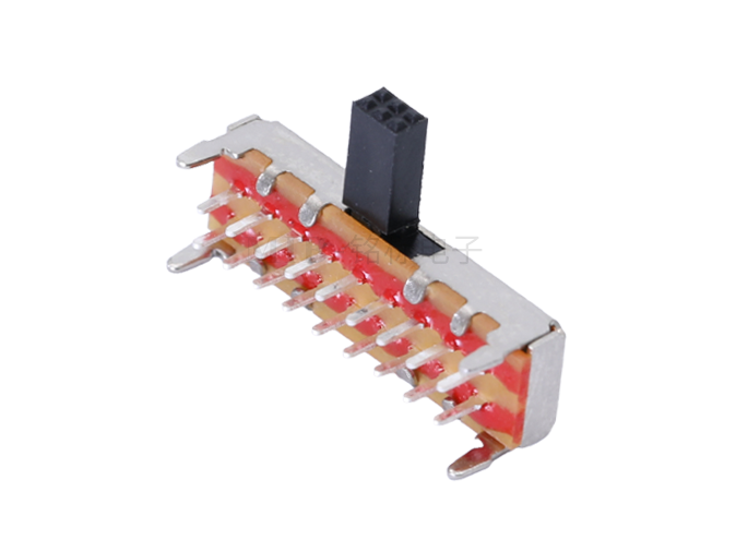 臥式插腳長柄撥動開關